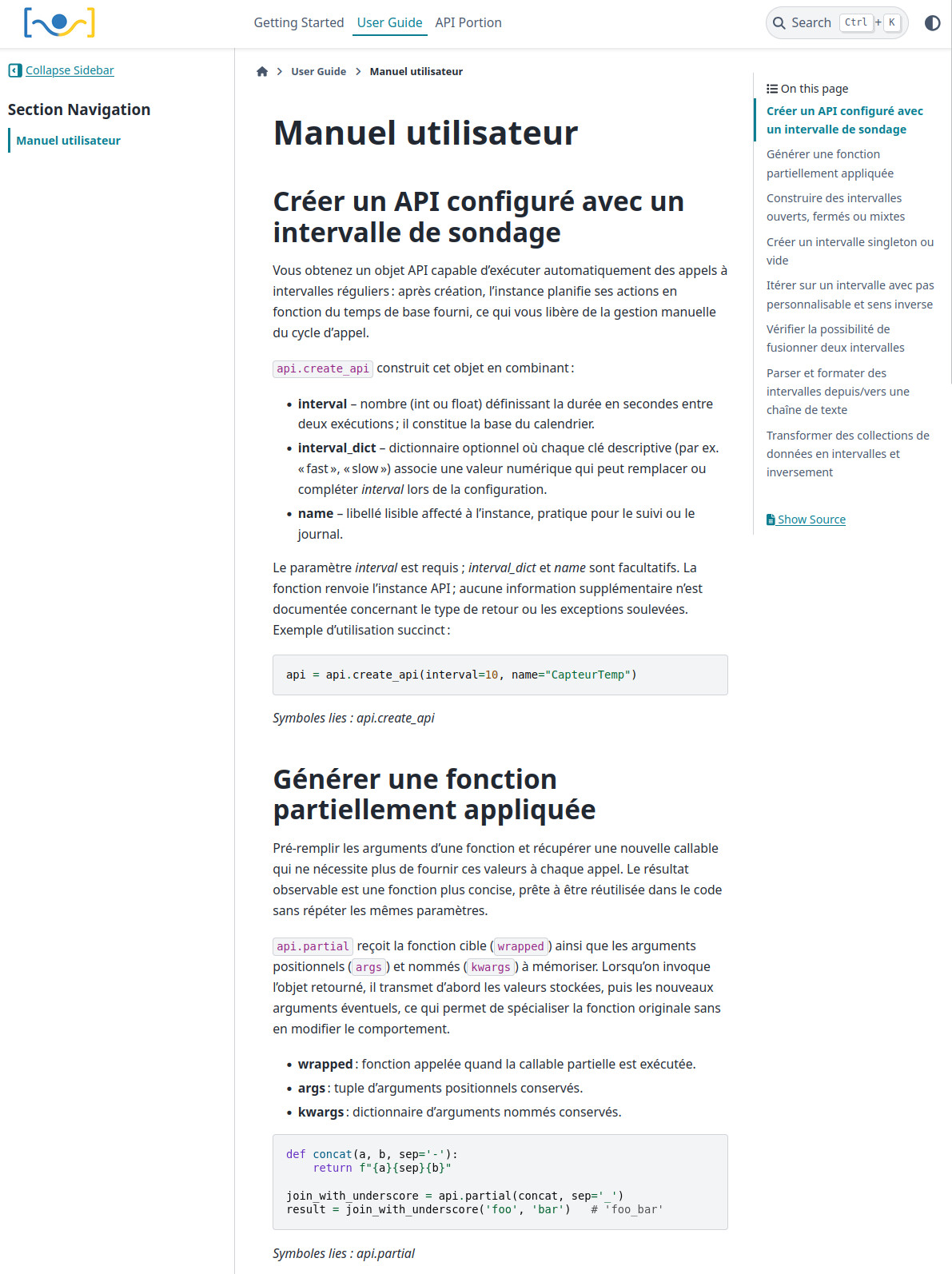 Exemple de manuel utilisateur DocMeThis